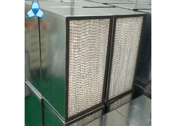 Гальванизированный тип алюминиевый разделитель для фармацевтического, лаборатория коробки воздушного фильтра Хепа рамки 0