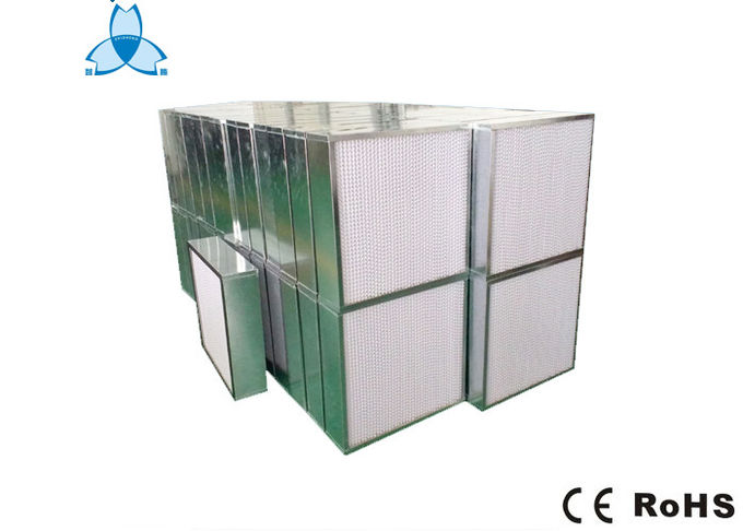 Профессиональный глубокий плиссированный воздушный фильтр Х13 Хепа 0,3 Ум фольги бумаги для чистой комнаты 0