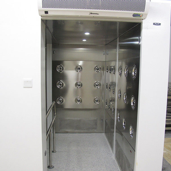 Тоннель ливня воздуха 90 персоналов поворота степени, оборудования чистой комнаты с покрашенным стальным материалом 0