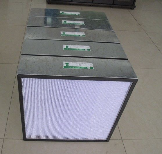 Фильтр рамки ХЭПА металла с бумажным разделителем для ливня воздуха чистой комнаты, воздуха регулируя блок 1