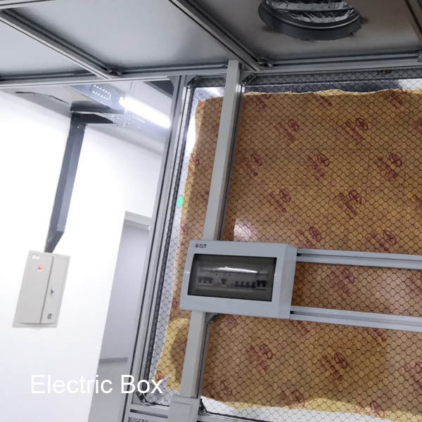Структура оборудования чистой комнаты класса 10000 ФФУ алюминиевая с раздвижными дверями/фармацевтической чистой будочкой 3
