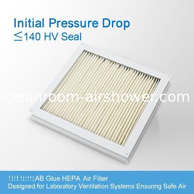 Купить Начальное понижение давления ≤140 HV Seal AB Glue HEPA Air Filter предназначенный для лабораторных систем вентиляции, обеспечивающих безопасность воздуха Производство в сети