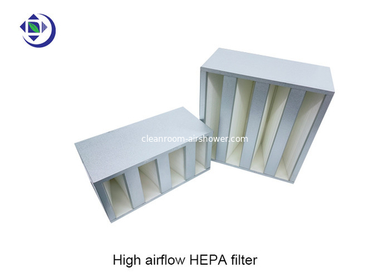 Купить Высокий фильтр компакта HEPA Aiflow H13 H14 4V с гальванизированной рамкой online manufacture