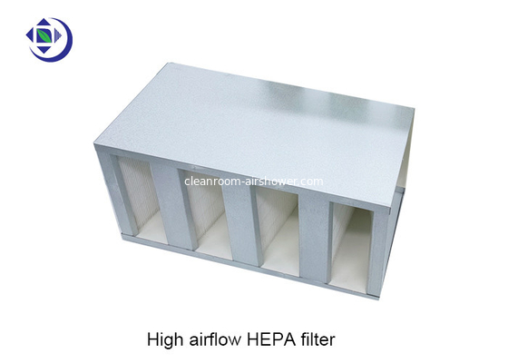 Купить Гальванизированный фильтр компакта HEPA рамки H13 H14 высокий Aiflow online manufacture