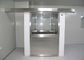 Одиночная нержавеющая сталь лист 304 автоматических раздвижной двери проветривает тоннель ливня для материалов в чистой комнате