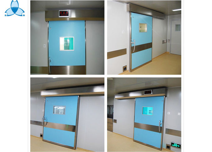 Раздвижные двери больницы автоматического воздушного фильтра больницы одиночные для радиации кс Рэй защитной 2
