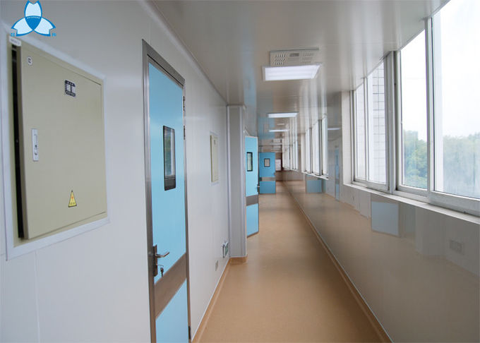 Ручной воздушный фильтр больницы качания, одиночная дверь палаты лист с смотровым окном 2