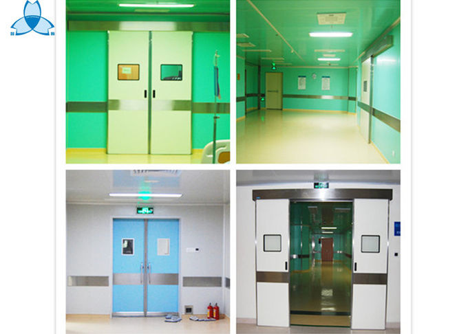 Двойные двери больницы воздушного фильтра больницы нержавеющей стали электрические для палаты 2