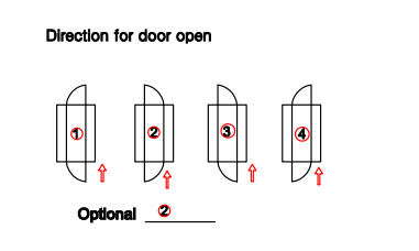 Ливень воздуха одно Перонал нержавеющей стали высокого стандарта автоматический с заперли входной дверью, который 5