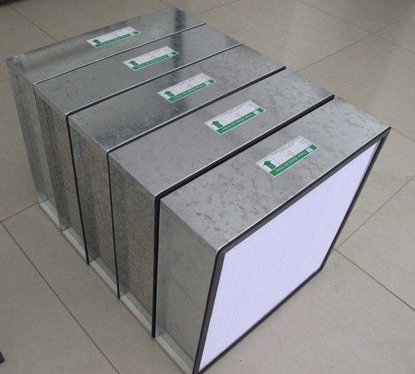 Фильтр рамки ХЭПА металла с бумажным разделителем для ливня воздуха чистой комнаты, воздуха регулируя блок 0