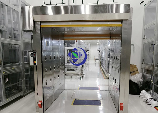 Тоннель ливня воздуха дверей шторки переченя для фабрики Foxconn 2